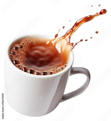 PNG Mug chocolate coffee motion