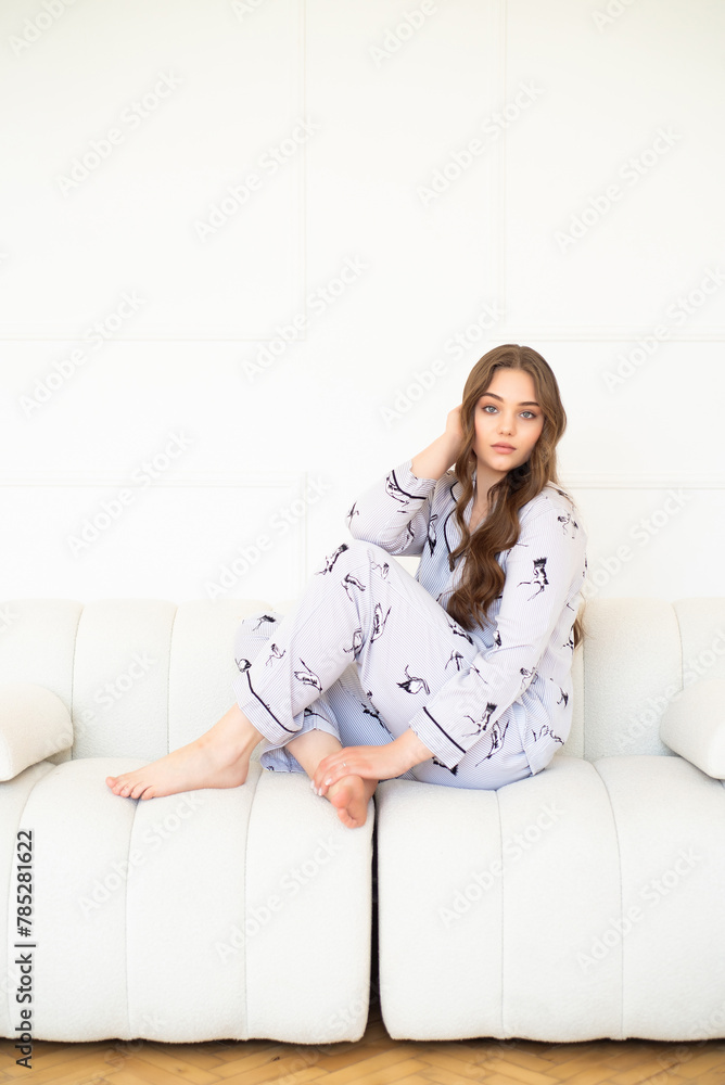 young woman with long brown hair and beautiful smile. young woman with long brown hair and beautiful smile.