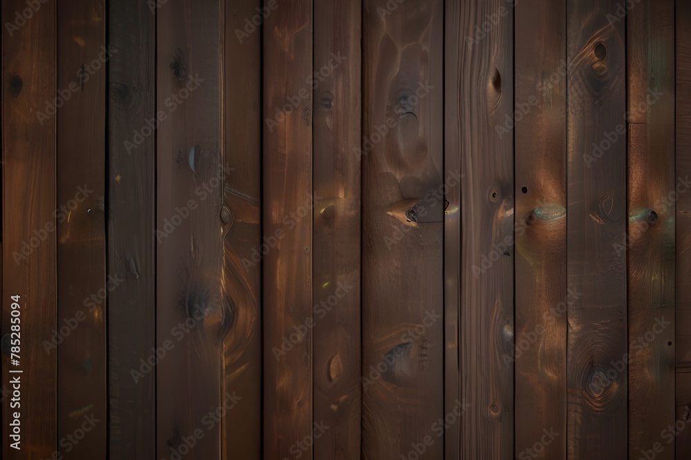 Wooden wall background Generative AI