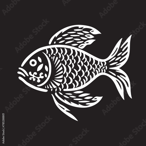 Contemporary Fish Logo Idea with Innovative Approach