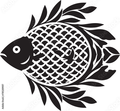 Playful Fish Logo for Pet Businesses with Cute Character