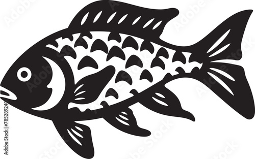 Intricate Fish Logo Concept