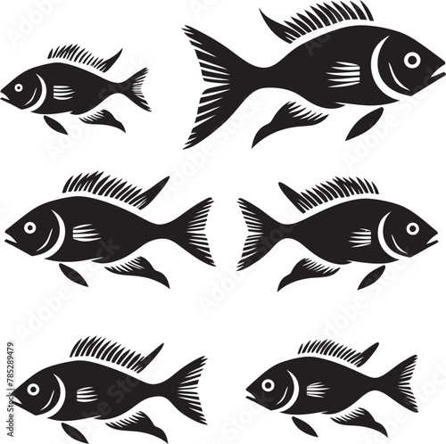 Playful Fish Logo for Children�s Brands with Playful Fonts