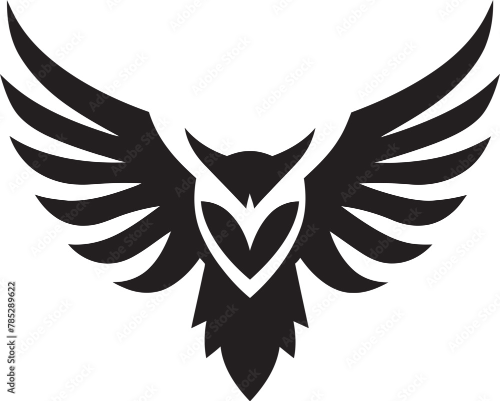 Obraz premium Kestrel in Vector Flight Pose