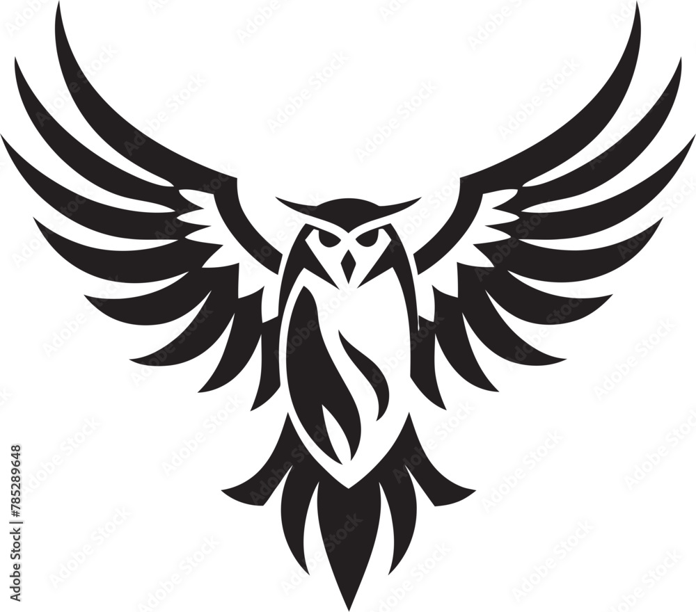 Obraz premium Magpie in Vector Flight Display