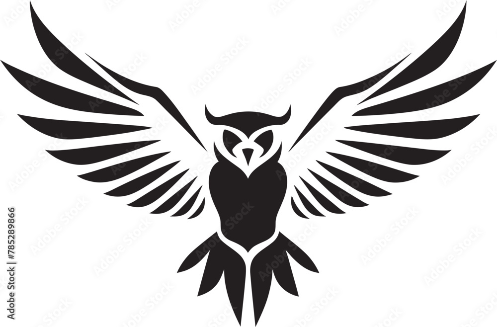 Obraz premium Grebe in Coastal Vector Scene