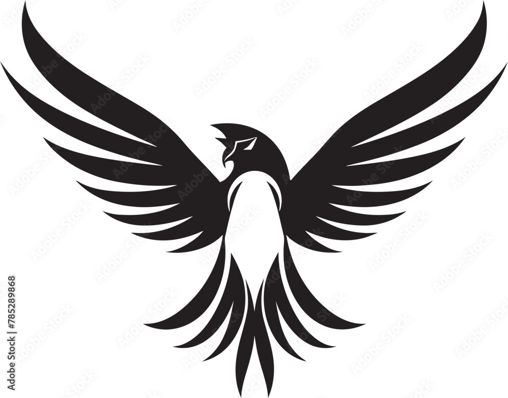 Obraz premium Curlew in Vector Flight Pose