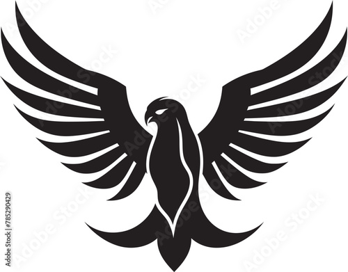 Feathered Fantasia Vector Illustration of Flying Birds