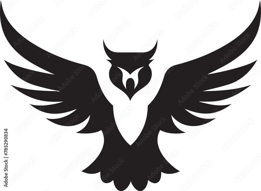 Obraz premium Puffin in Vector Flight Pose