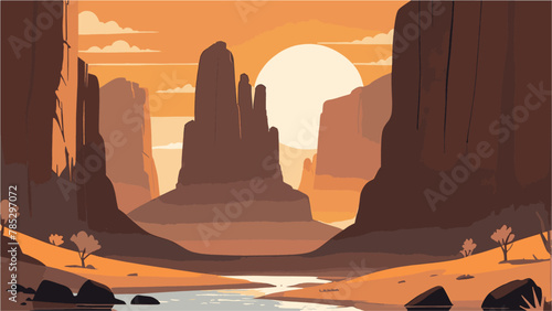 valley state country vector