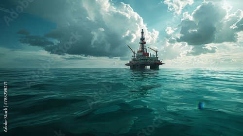Future of Offshore Oil Drilling © mogamju
