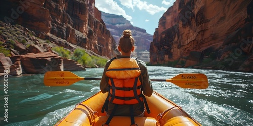 Daring Adventure Through the Rugged Grandeur of the Grand Canyon on a Rafting Expedition photo