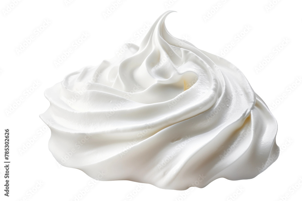 Whipped Cream Dream. On a White or Clear Surface PNG Transparent Background. Whipped Cream Dream. On a White or Clear Surface PNG Transparent Background.