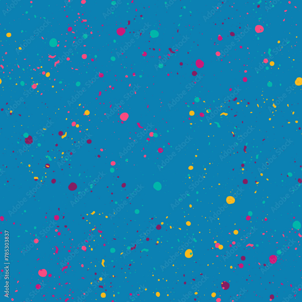 Bubbly colorful hand drawn seamless pattern. Bubbly colorful hand drawn seamless pattern.