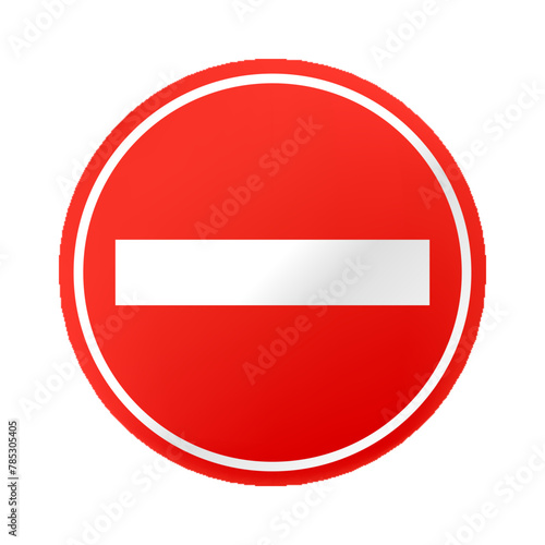 Red Stop Sign with glossy effect, isolated on white background. Traffic regulatory warning stop symbol. Realistic 3d Vector illustration Prohibition sign. Free Download Red Stop Sign with glossy effect, isolated on white background. Traffic regulatory warning stop symbol. Realistic 3d Vector illustration Prohibition sign. - GFXLoad