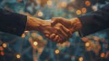 Global Handshake: Uniting Business Markets. Concept Networking, Cross-Cultural Communication, International Trade, Global Business Trends, Professional Development