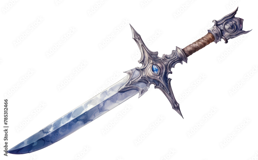 Fototapeta premium PNG Sword weapon dagger weaponry.