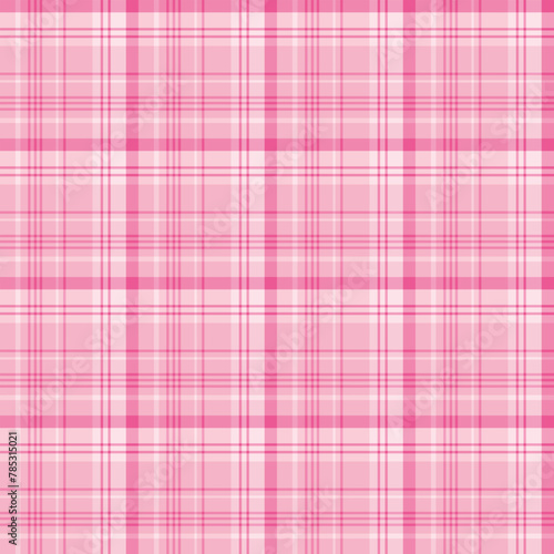 Seamless pattern in fantastic pink colors for plaid, fabric, textile, clothes, tablecloth and other things. Vector image.