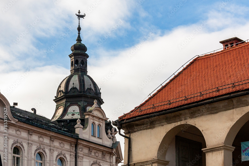 Obraz premium Ljubljana, Central Slovenia, Slovenia