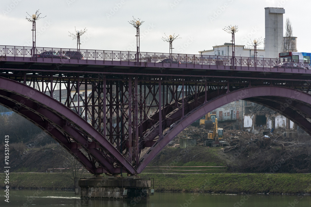 Obraz premium Ljubljana, Central Slovenia, Slovenia