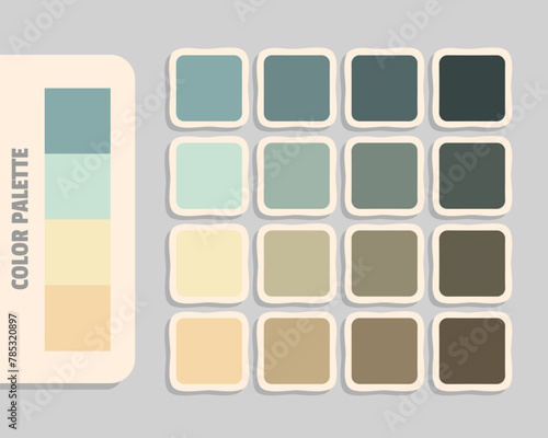 darkseagreen lightgray bisque navajowhite color palette, rgb colors matching, harmonious colours catalog