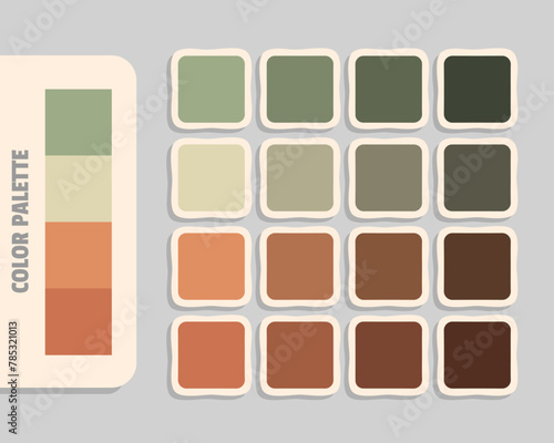 darkseagreen wheat darksalmon peru color palette, rgb colors matching, harmonious colours catalog
