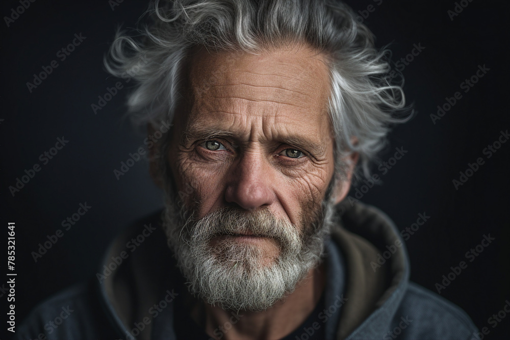 Concept of depression and mental health issues made with ai generative technology Concept of depression and mental health issues made with ai generative technology