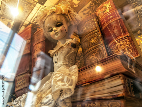 Timeless treasures, one whispers, the doll waits for a new soul. Scary dolls.