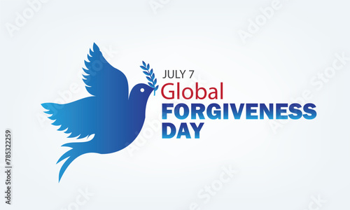 Global Forgiveness Day vector design. Simple and elegant design