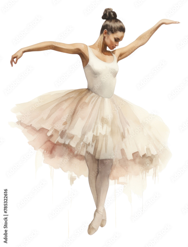 Fototapeta premium PNG Dancing ballet entertainment flexibility