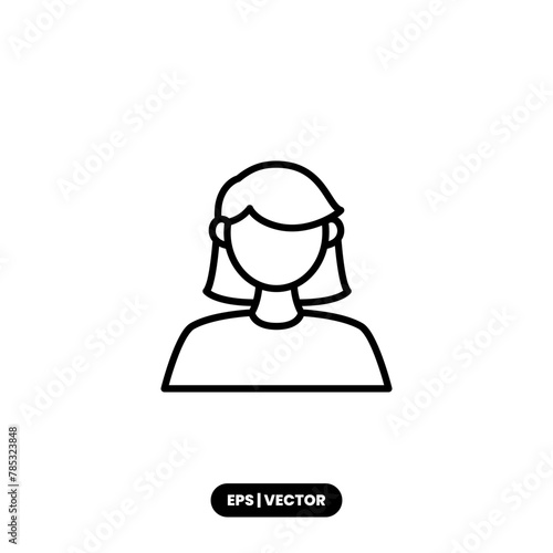 Mother day icon vector illustration logo template for many purpose. Isolated on white background.