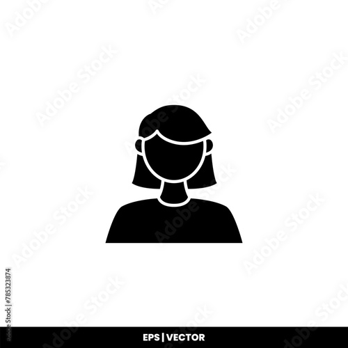 Mother day icon vector illustration logo template for many purpose. Isolated on white background.