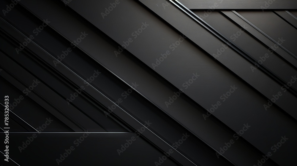 Abstract black background with gray striped layers: elegant design for business or industry use
Abstract black background with gray striped layers: elegant design for business or industry use
