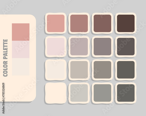 tan mistyrose linen floralwhite color palette, rgb colors matching, harmonious colours catalog