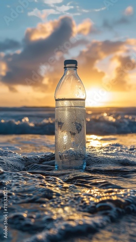 Tackling plastic pollution through innovative, edible water bottles as a sustainable hydration solution.