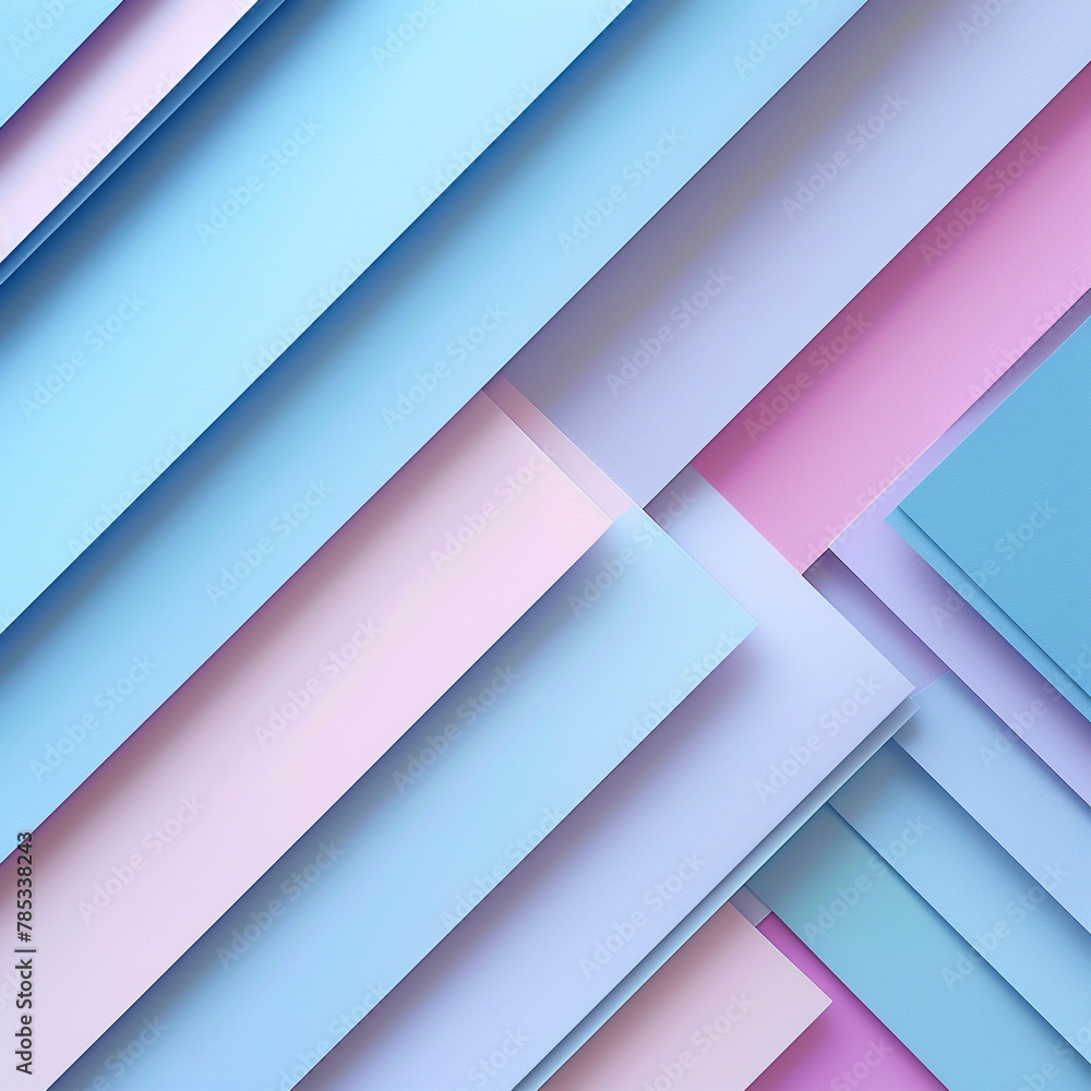 Fototapeta premium background of geometric pastel color paper texture
