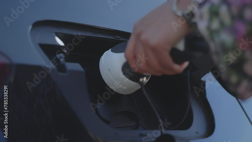 E-car charging, electromobility driving