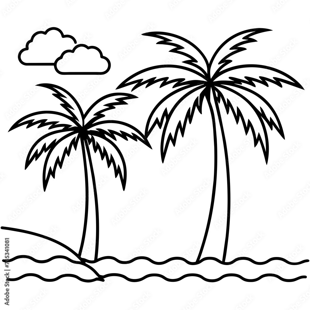 Summer vibes vector illustration.
Summer vibes vector illustration.