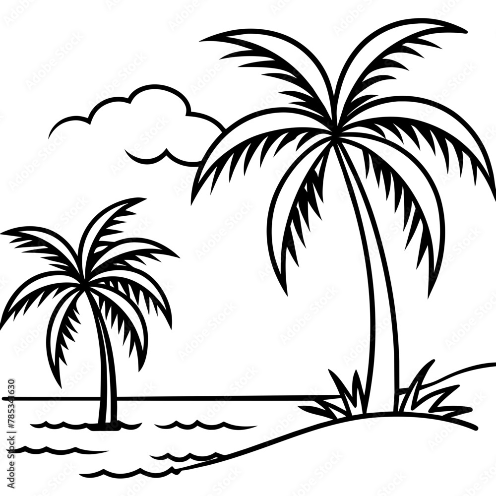 Summer vibes vector illustration.
Summer vibes vector illustration.