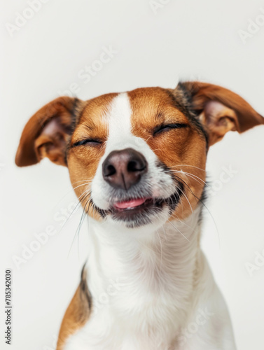 Close-up of a happy dog smiling © Rymden