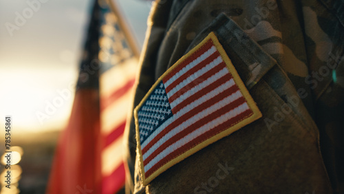 American Soldier for veterans Day 