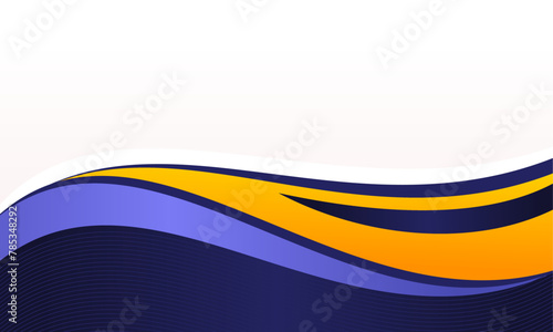 Wave abstract art background template