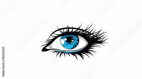 Eye Icon Vector Symbol Design Illustration Vector illustration