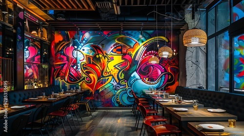 Infuse the traditional art medium with a unique twist by showcasing intimate dinners against a backdrop of colorful street art Experiment with unexpected camera angles to bring a fresh perspective to