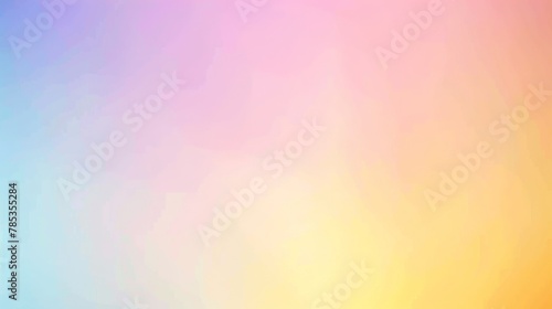  A soothing background with a soft gradient blending from pink to yellow  reminiscent of a dreamy sunrise or sunset  perfect for creative designs  advertising visuals  and serene backdrops 