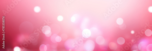 Blurry Pink glitter and sparkles. Abstract pink bokeh background. Generative AI