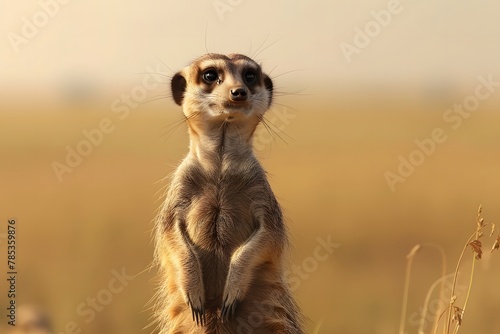 meerkat on guard © Natural beauty 