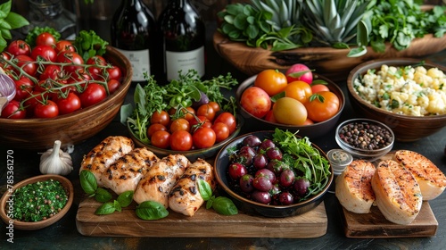 Farm-to-Table  Emphasize farm-fresh ingredients and the farm-to-table concept for a wholesome appeal. 