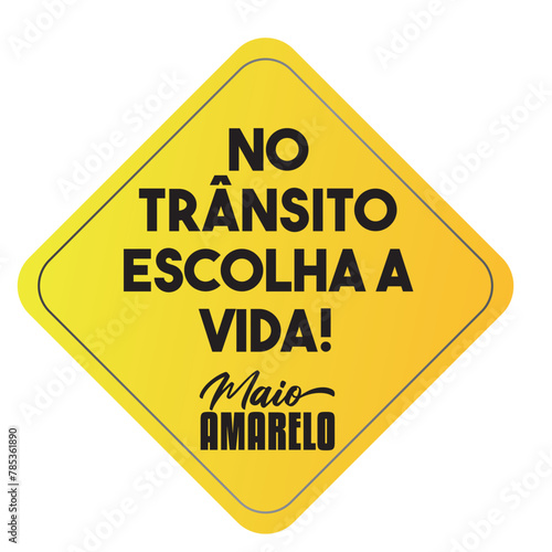 MAIO AMARELO, CAMPANHA MAIO AMARELO, MÊS DE PREVENÇÃO DE ACIDENTES, SEMAFORO, TRÂNSITO, TRÂNSITO SEGURO