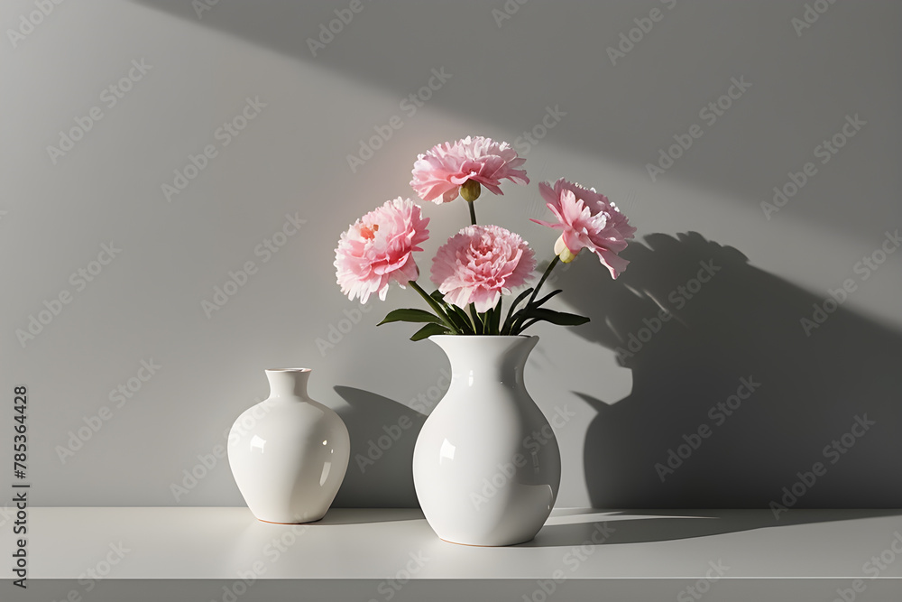 Carnation in Minimal Vases Carnation in Minimal Vases